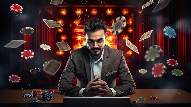 Premium live dealer baccarat table available in win4life High Roller section
